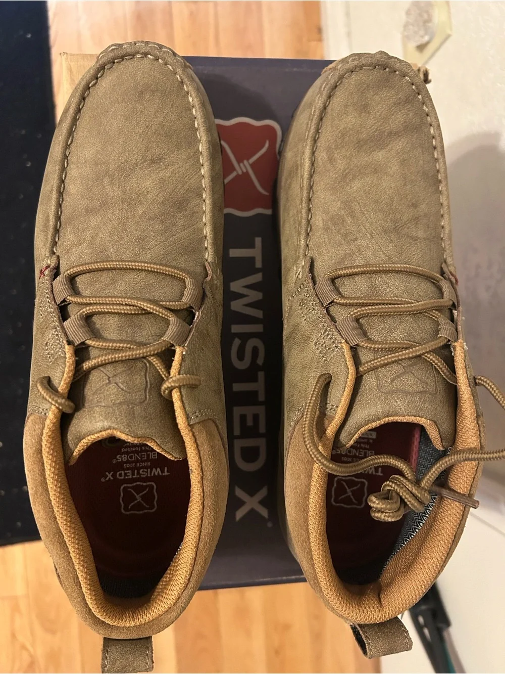 Twisted X Men's Tan Casual Moc Toe Shoe